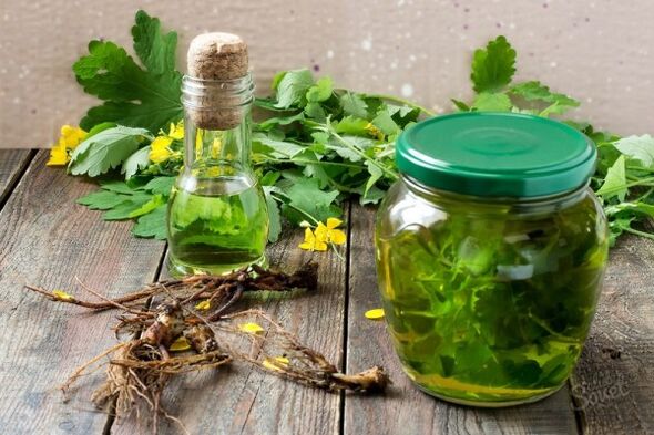 A decoction of medicinal herbs is a popular remedy for athlete's foot
